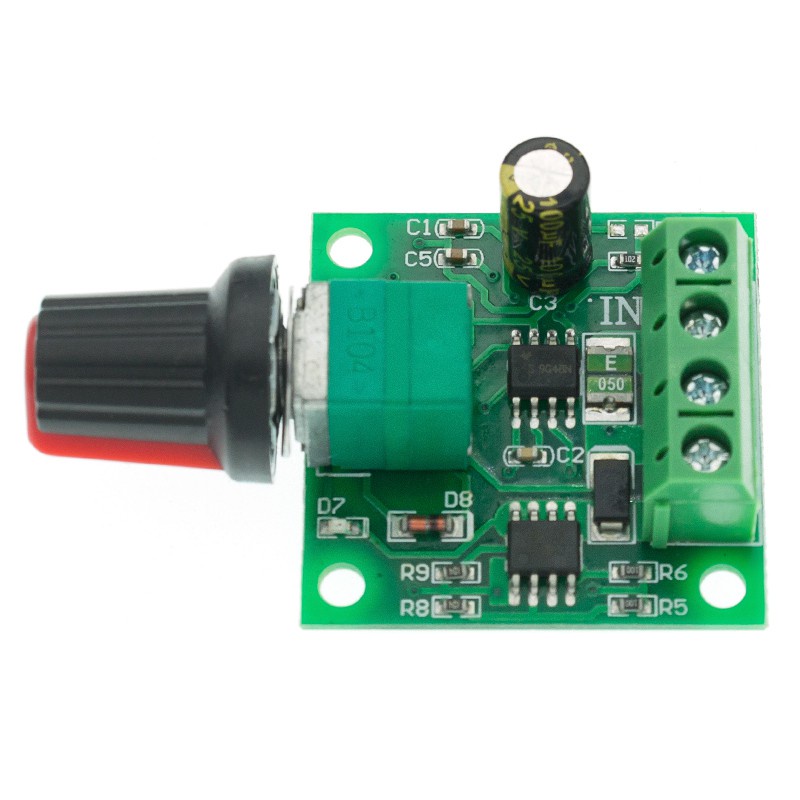 Mô Đun Điều Khiển Tốc Độ Động Cơ Dc 1.8V 3V 5V 6V 12V 2A PWM 0~100%