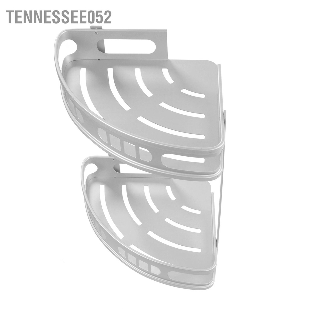 Bộ 2 Giá Đỡ Gắn Góc Tường Hình Tam Giác Bằng Hợp Kim Nhôm Siêu Bền Tiện Dụng Cho Phòng Tắm