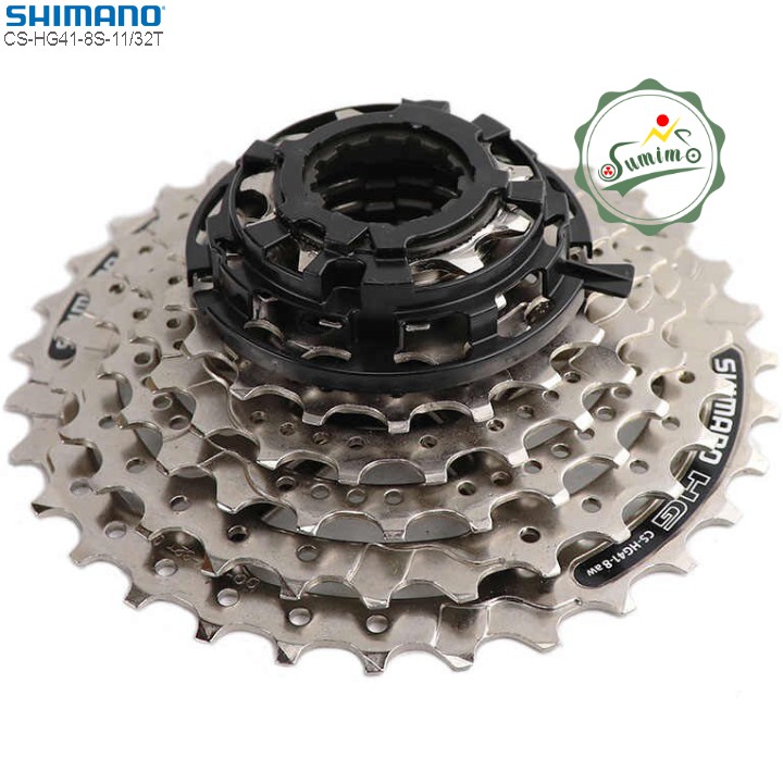 Líp xe đạp - Líp thả Shimano CS-HG41 8 Speed - Chính hãng