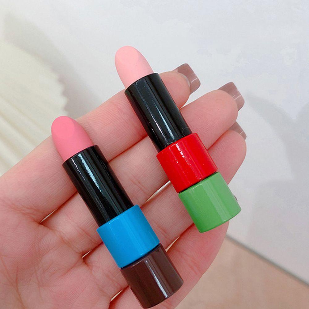 NICKOLAS Kẹp Tóc Nhựa Màu Sắc Kẹo Ngọt Kiểu Hàn Quốc Đơn Giản Xinh Xắn