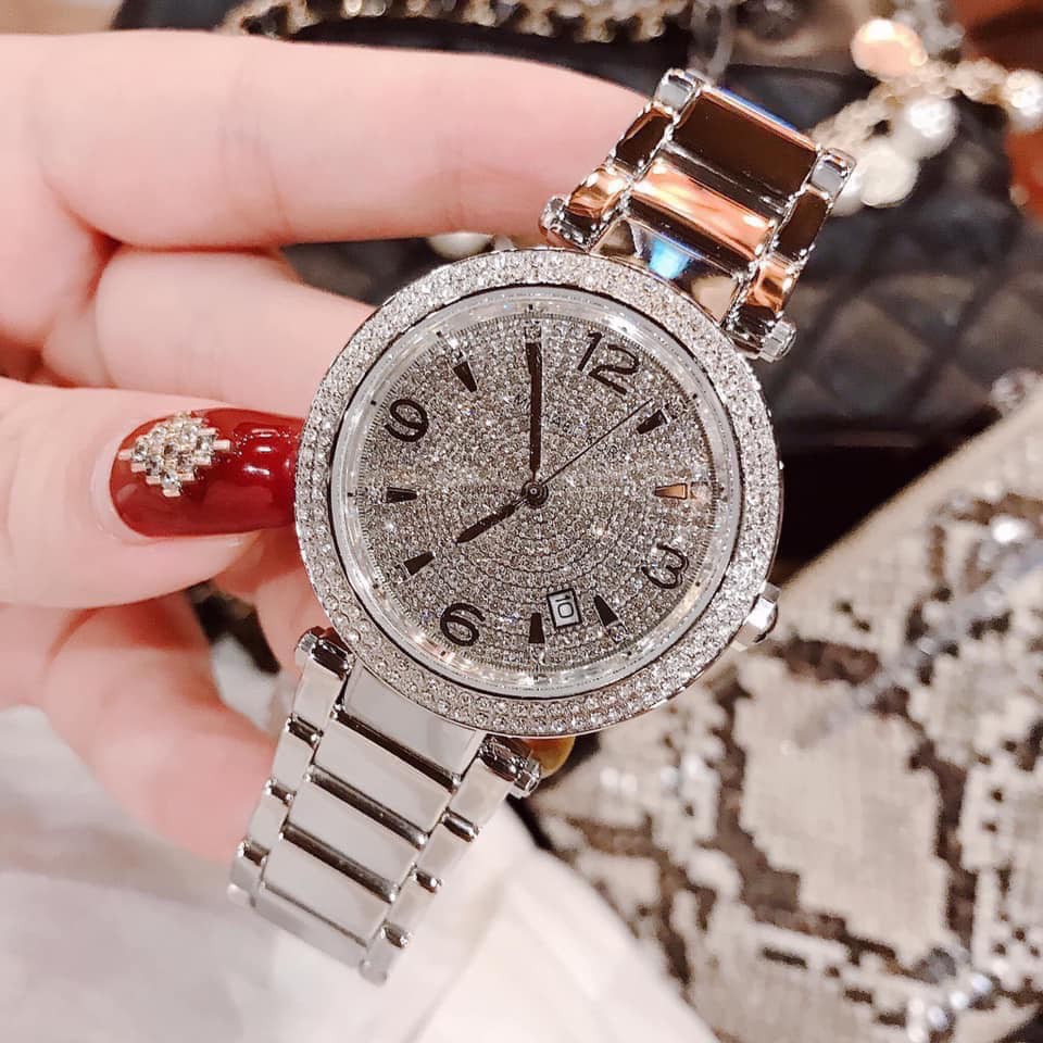 Đồng Hồ Nữ Michael Kors Parker Pavé Glitz MK6509