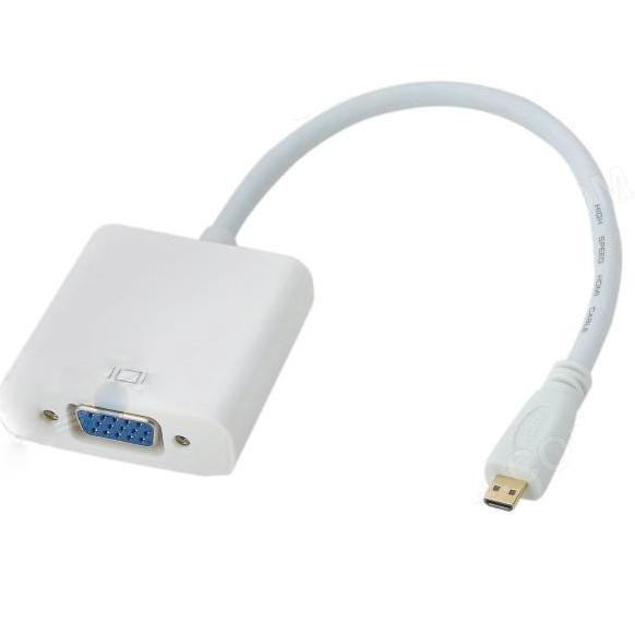 Mới Đầu Chuyển Đổi Micro Hdmi Sang Vga - White 2003