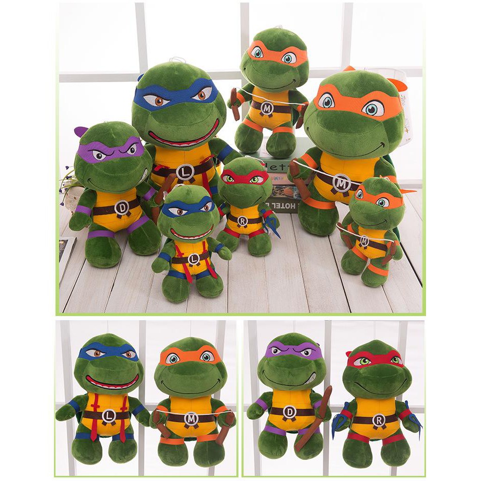 GẤU BÔNG NINJA RÙA ĐỘC ĐÁO (25CM--->35CM)