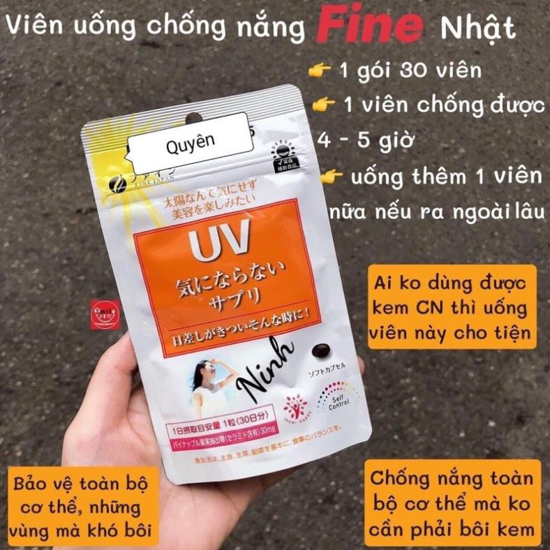 Viên uống chống nắng UV Fine Nhật Bản [HangNhat]