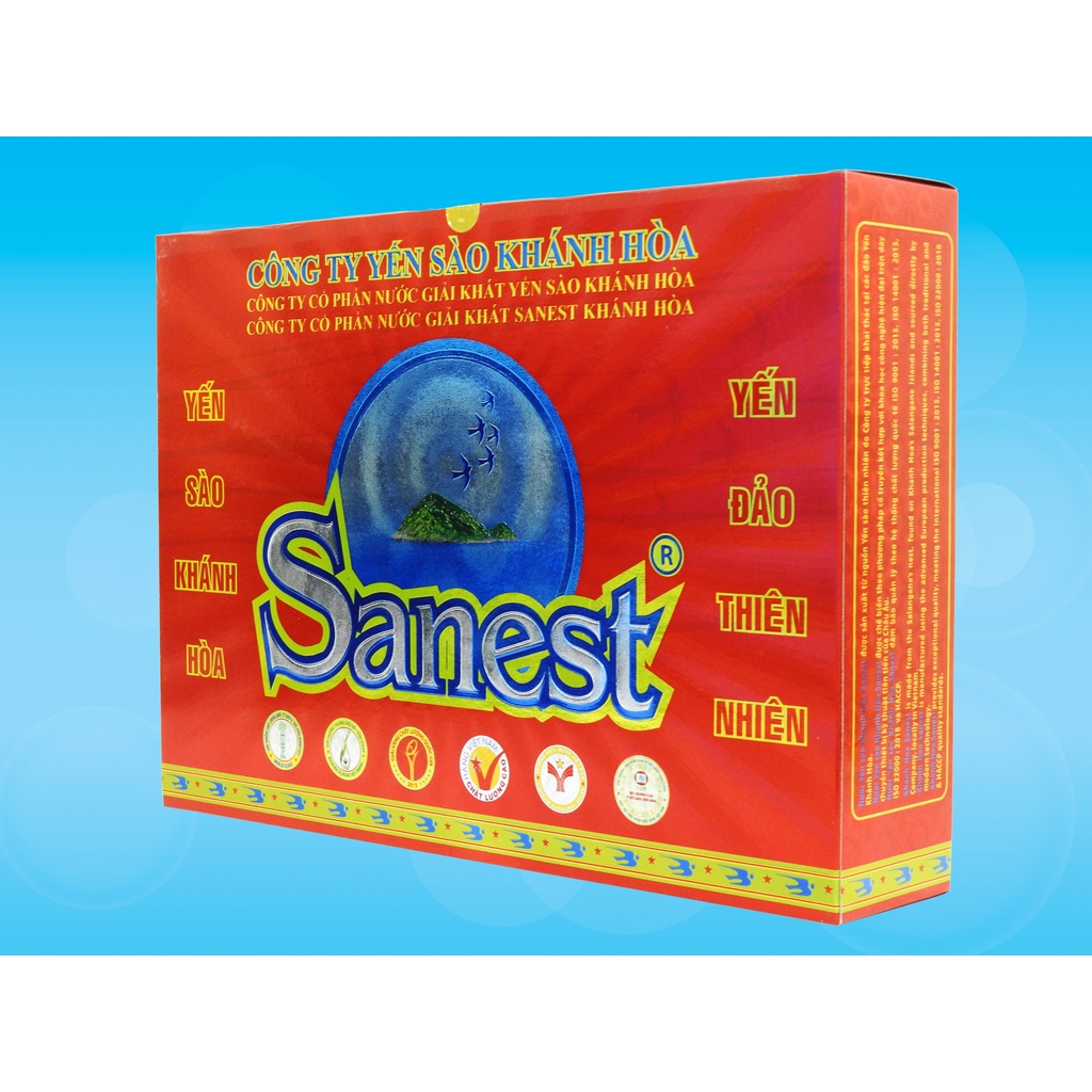 Nước Yến sào Khánh Hòa Sanest đóng lọ 70ml 002H8