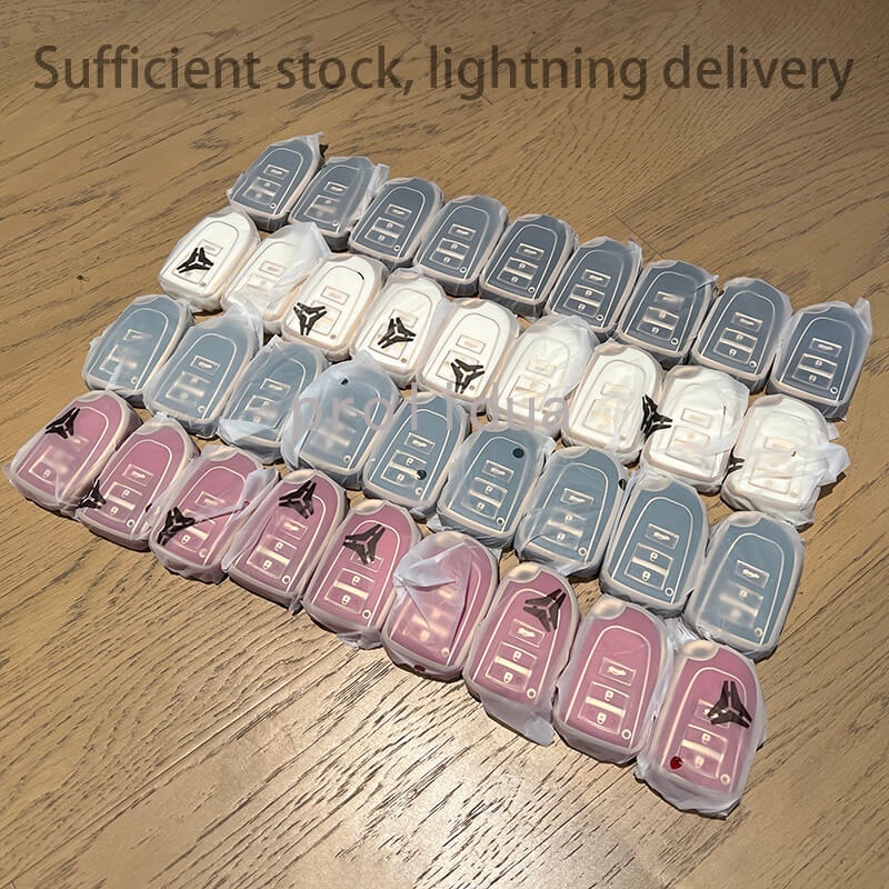 Vỏ TPU Vàng Bảo Vệ Chìa Khóa Xe Hơi Toyota Vios Yaris