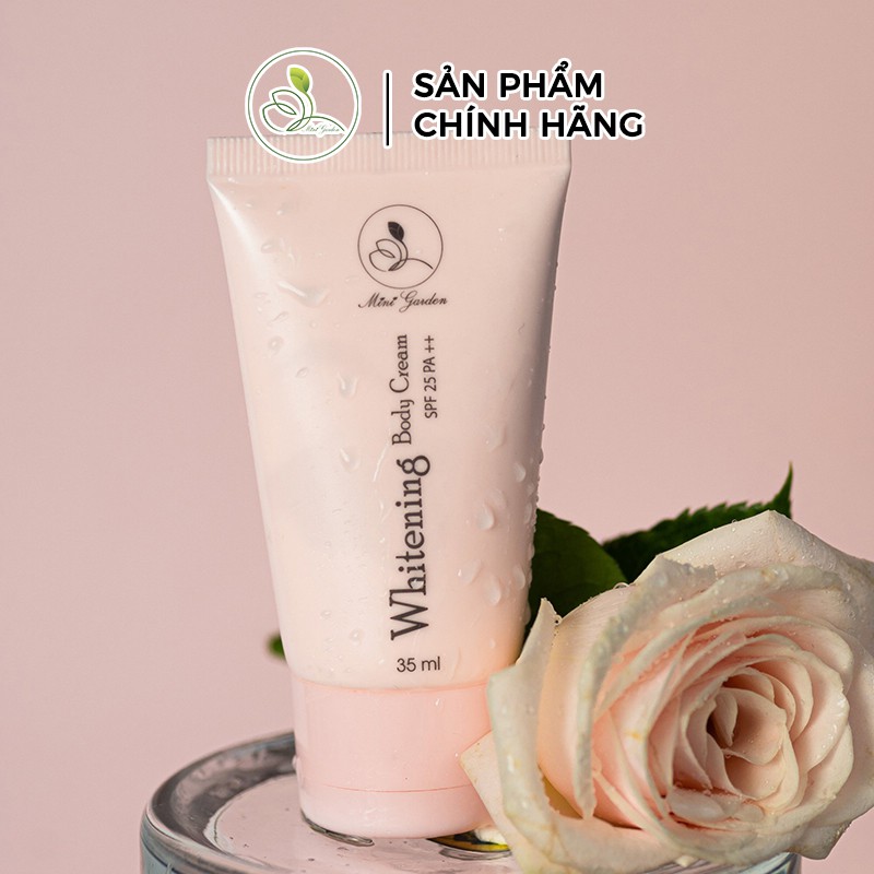 Kem dưỡng toàn thân MiniGarden Whitening Body Cream SPF 25 PA ++ dưỡng làn da sáng hồng PV1007