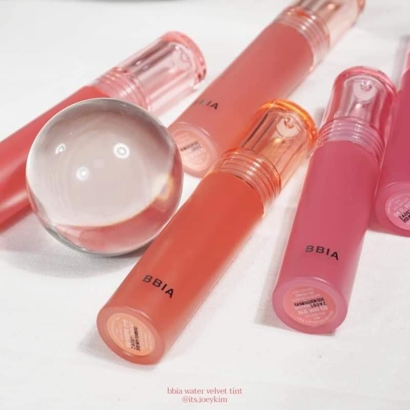 Son Kem Lì Bbia Water Velvet Tint (5 màu)