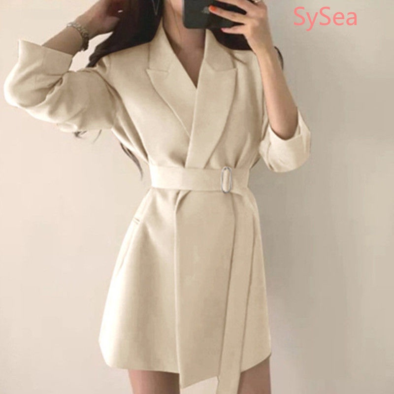 Áo khoác nữ tay dài có size lớn thời trang mùa đông phong cách Hàn Quốc