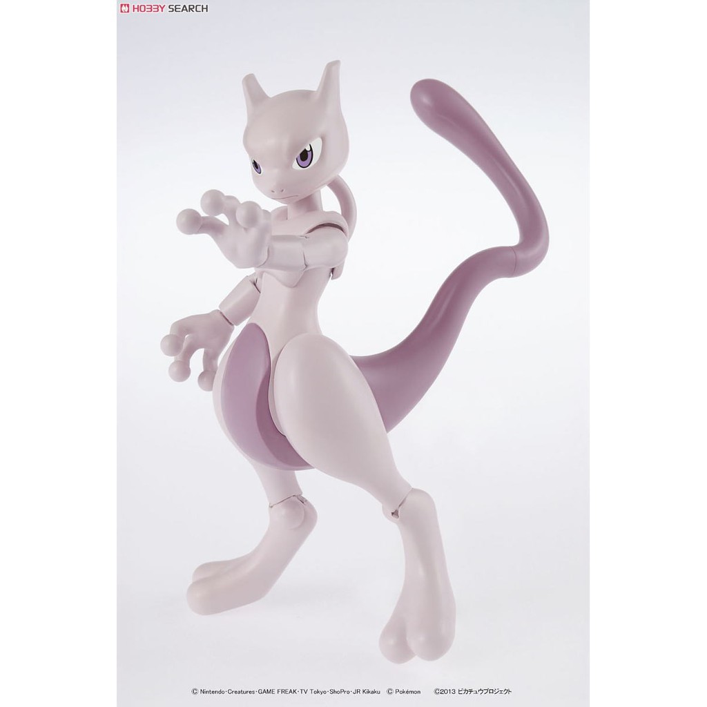 mô hình lắp ráp Pokemon Plastic Model Collection Mewtwo Plastic model Bandai
