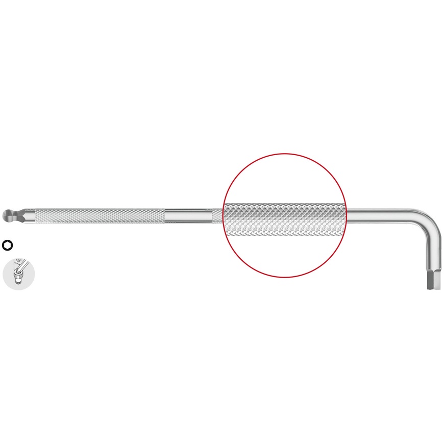 Lục Giác PB Swiss Tools Dòng Knurled size 6.0mm - PB 3212.L 6_G7tools Hà Nội_