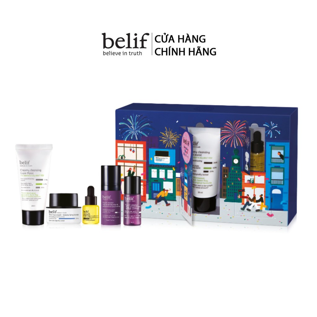 Bộ sản phẩm Belif Holiday 5pcs Kit