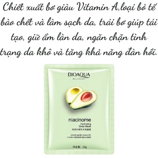 Mặt nạ trái cây bơ BIOAQUA🥑🥑🥑