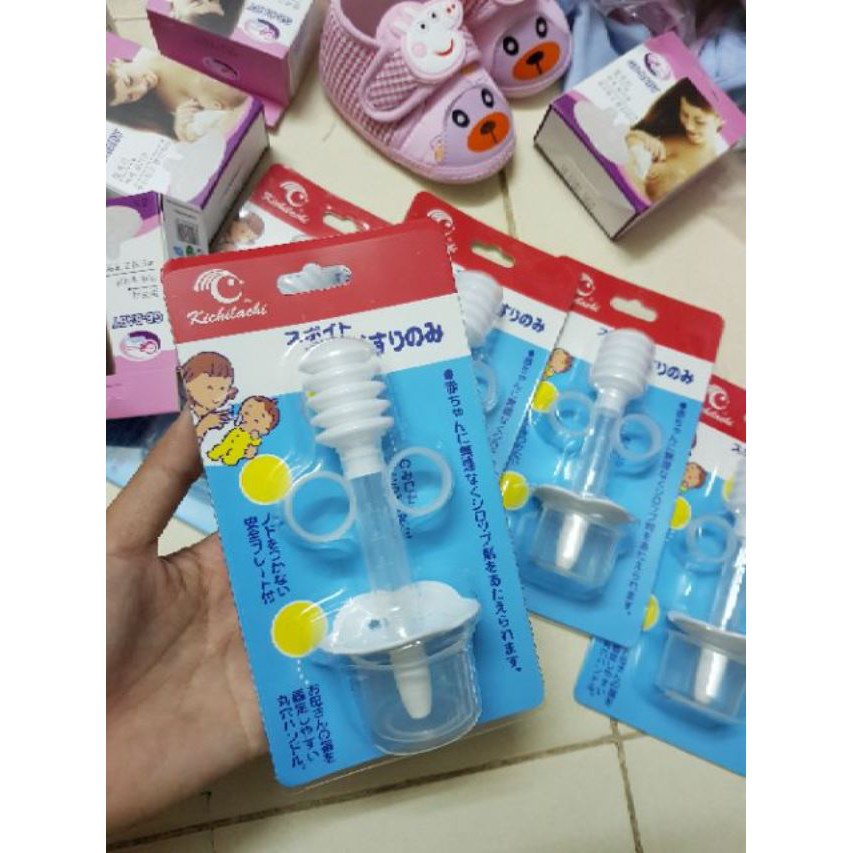 Dụng Cụ Uống Thuốc Không Bpa An Toàn Cho Bé Kichi Kichilachi
