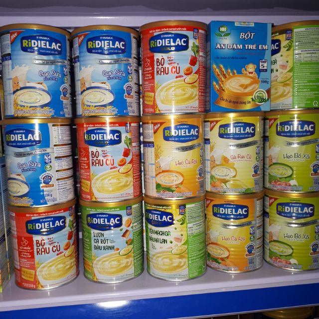 Bột ăn dăm RiDielac Vinamil các loại 350g