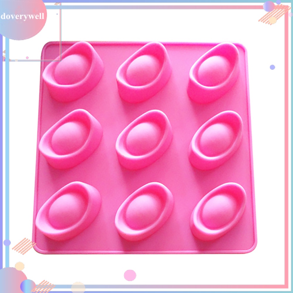 Khuôn silicon tạo hình làm bánh kẹo 9 ô DIY tiện dụng chất lượng cao