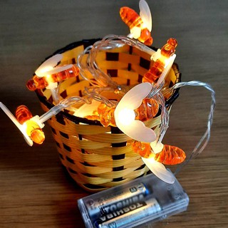 Dây đèn led decor đep, dây led con ong