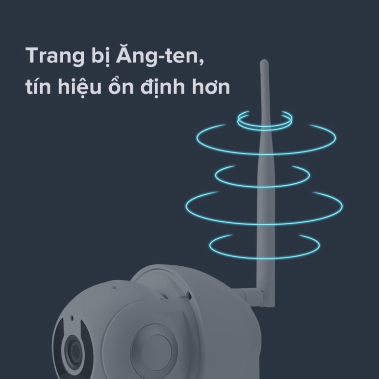 Camera ngoài trời ACOME APC02 - Kết nối wifi, xoay 360 độ, quay full hd 1080p, tương thích Tuya Smart Life