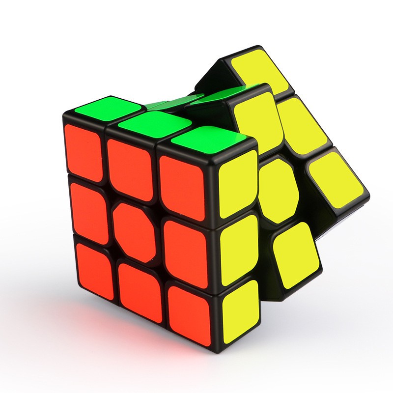 Rubik 3x3 Qiyi khối lập phương rubik ma thuật 3 tầng cube Stickerl