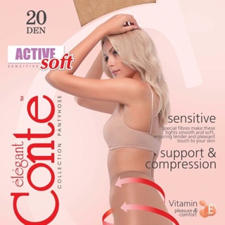 Combo 100 quần tất nga conte active 20 den