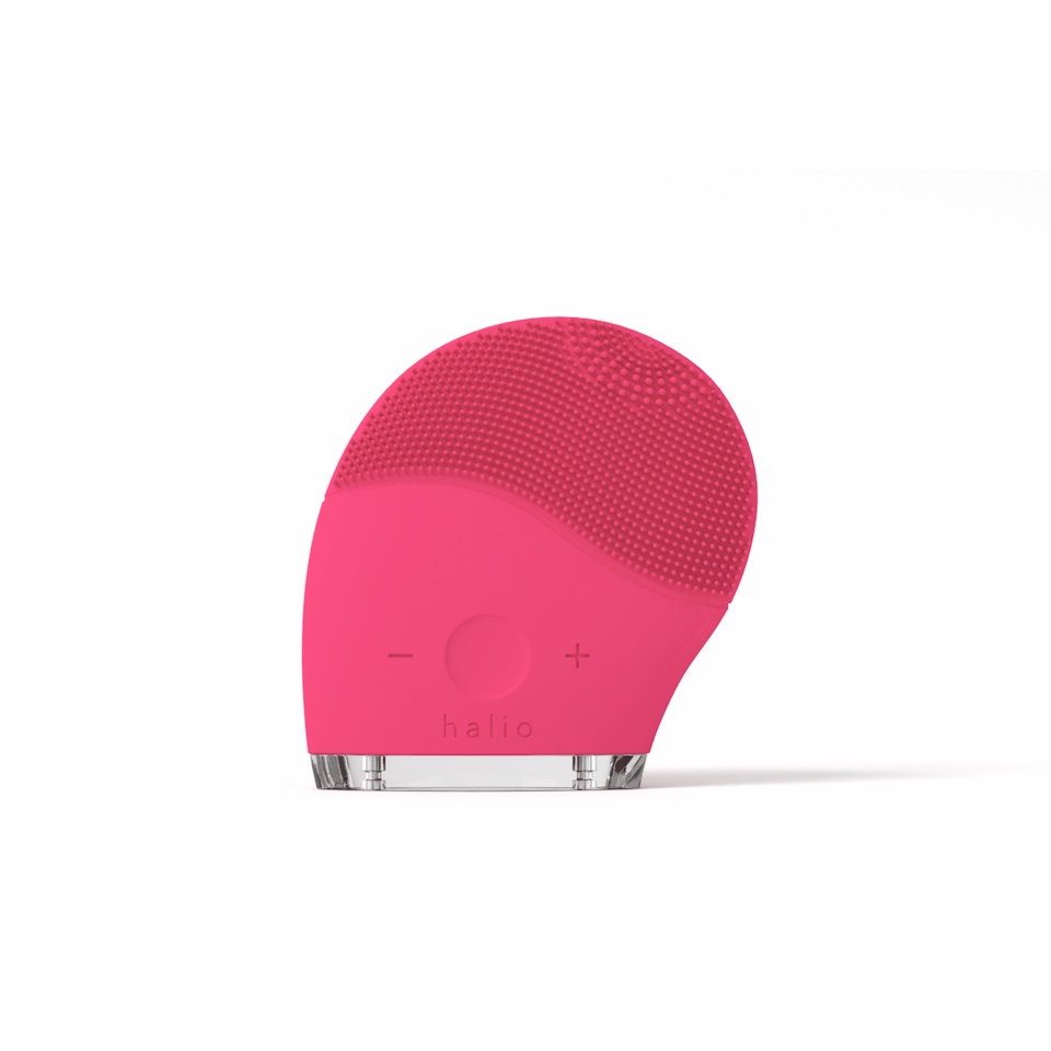 [HB Topup Gift] Máy Rửa Mặt Halio Facial Cleansing & Massaging Device - Hot Pink