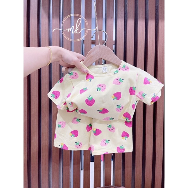 Bộ cộc tay hè hàng xuất cho bé trai bé gái