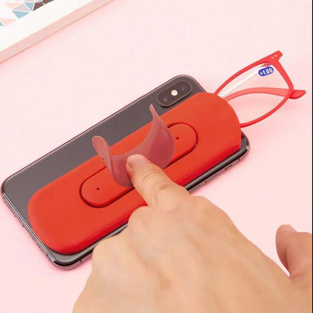 MOCHO Giá Đỡ Điện Thoại Siêu Nhẹ Chống Ánh Sáng Xanh Hình Học Phong Cách Vintage Cho Điện Thoại