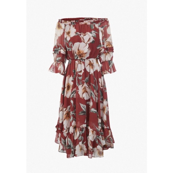 Váy voan hoa Vero Moda chính hãng sale