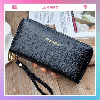 Ví nữ MANYIDI dài giá rẻ cầm tay đẹp thời trang  nhiều ngăn cao cấp đựng tiền LUKAMO VD243