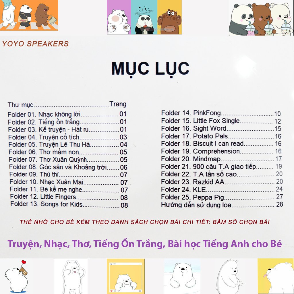 Loa Tắm Ngôn Ngữ Cho Bé|Loa học Tiếng Anh| Craven 836s 2 Pin- Craven 853 3 Pin-Thẻ nhớ nhạc,thơ,truyện| Bảo Hành 6 tháng