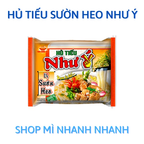 Hủ tiếu Như Ý vị sườn heo (1 thùng/ 30 gói)