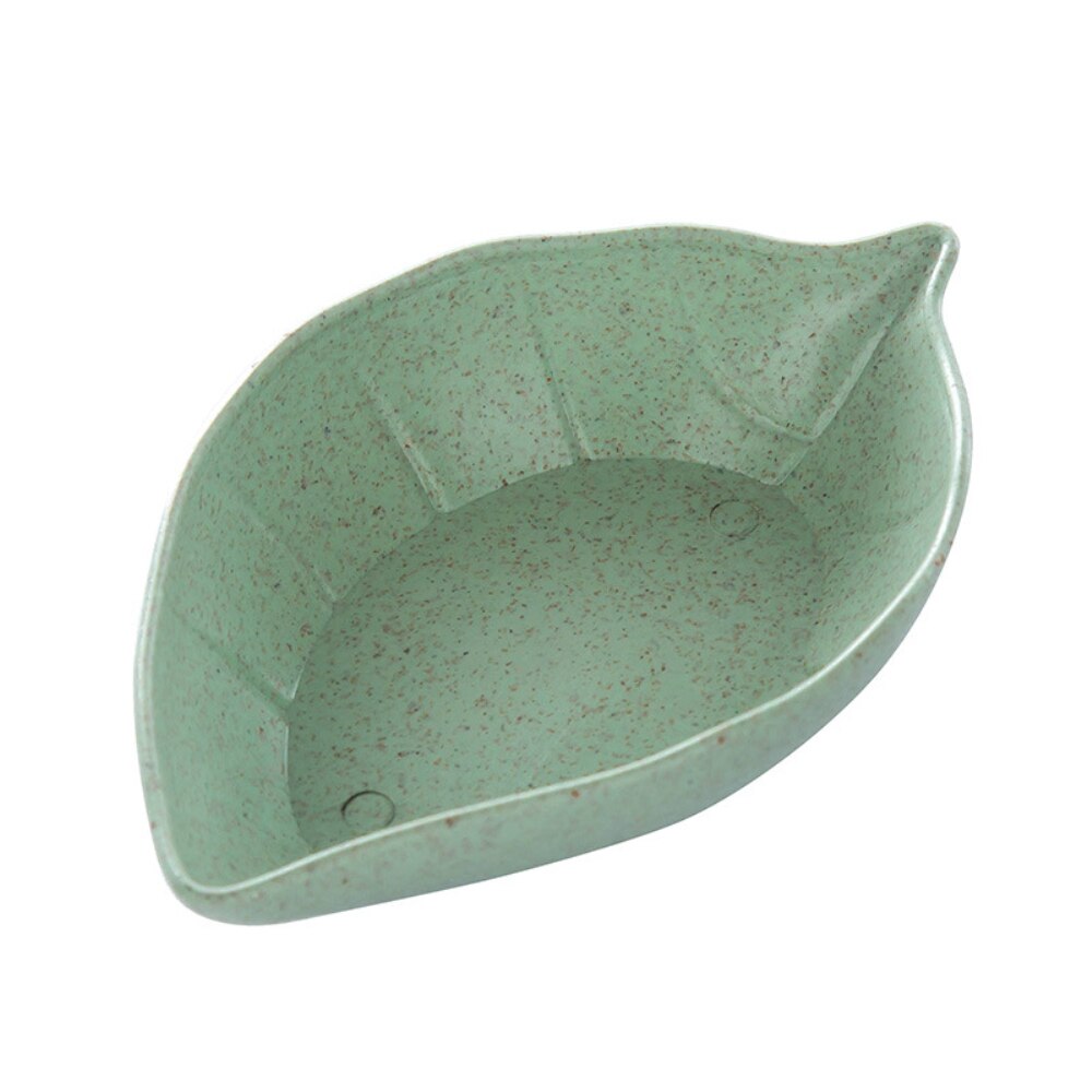 1 Chén Đựng Gia Vị Hình Chiếc Lá Chất Liệu Sợi Rơm