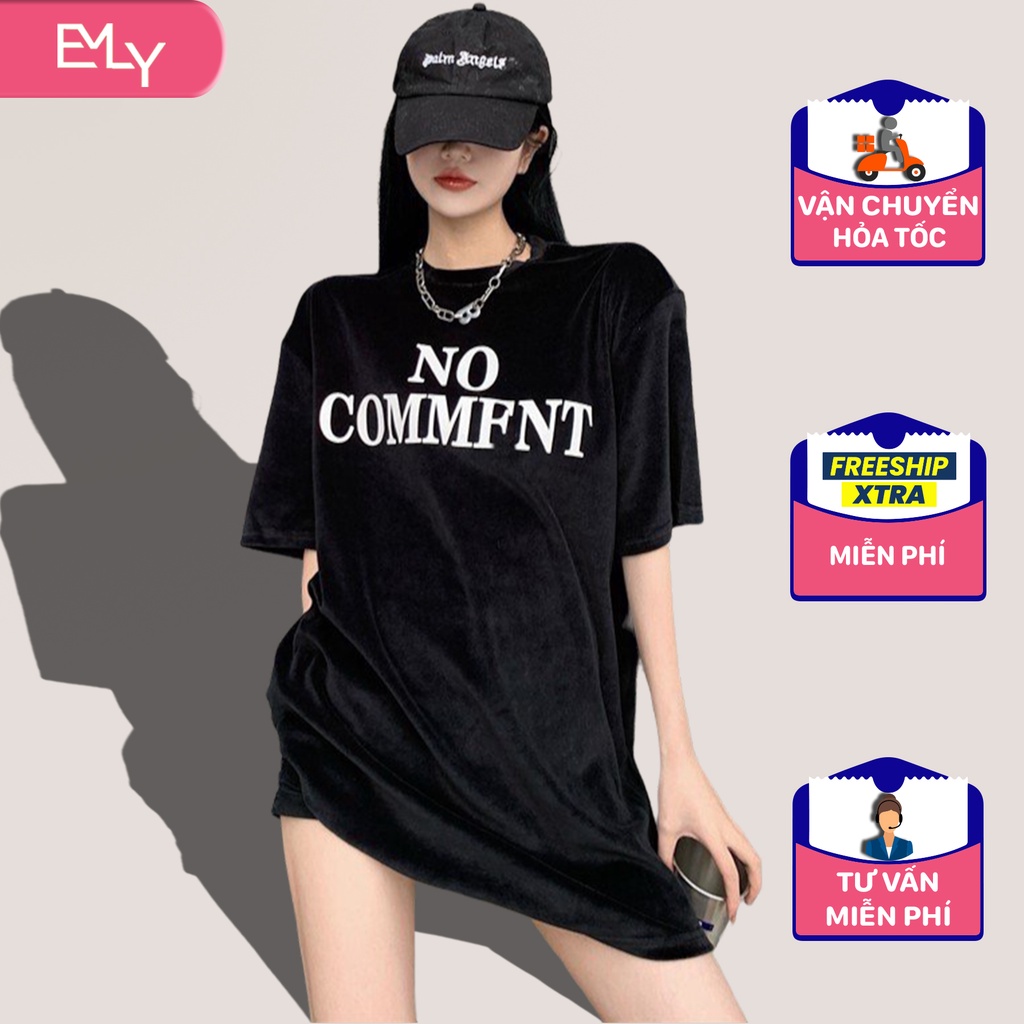 Áo thun unisex tay ngắn Emilyshop ulzzang