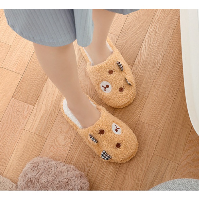 Dép Nữ Quai Ngang Hình Thú Đi Trong Nhà Cực Dễ Thương