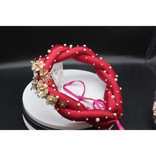 Mấn mỹ nhân - mấn đội đầu cô dâu - đỏ đôPKTCDMN