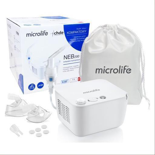 Máy Xông Khí Dung , Xông Mũi Họng Microlife NEB200 | Hàng Chính Hãng , Bảo Hành 3 Năm