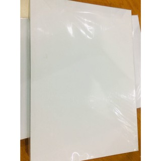 Giấy Decal A4 trắng trơn Fasson