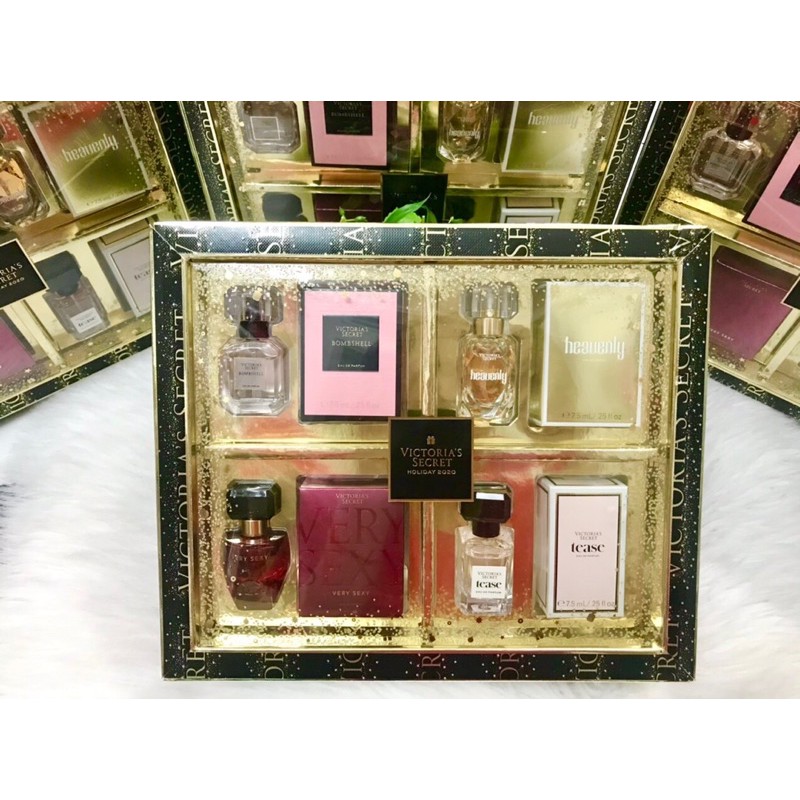 Bộ Quà Noel Nước Hoa Victoria's Secret 4 Chai ( Xmax 2020)