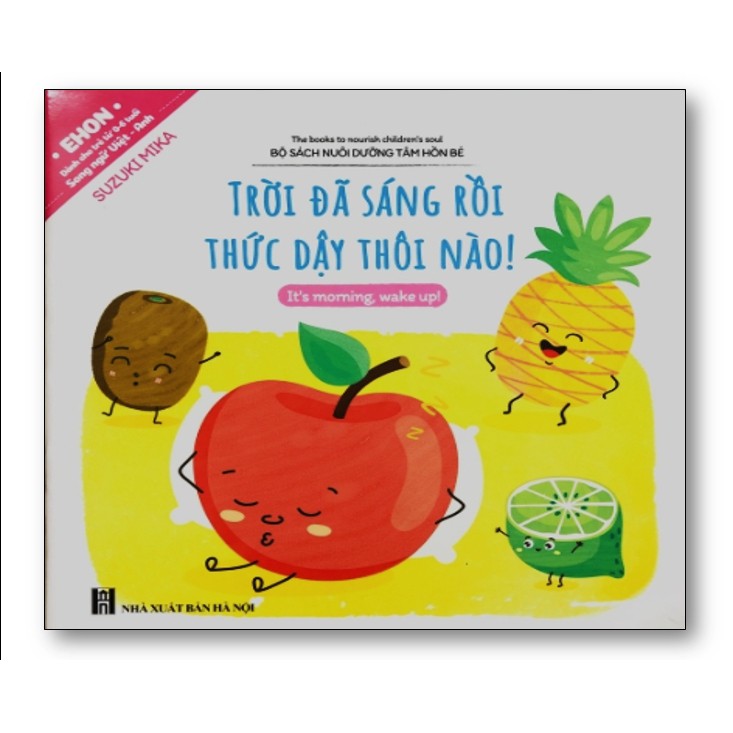 Sách - Ehon Song ngữ Việt Anh Cho Bé từ 0-6 tuổi (bộ 10 cuốn có file nghe)