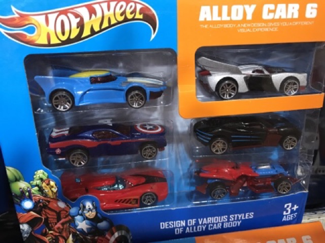 Bộ 6 xe HotWheel