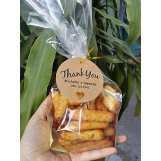 Combo bánh mix va da heo chien giòn