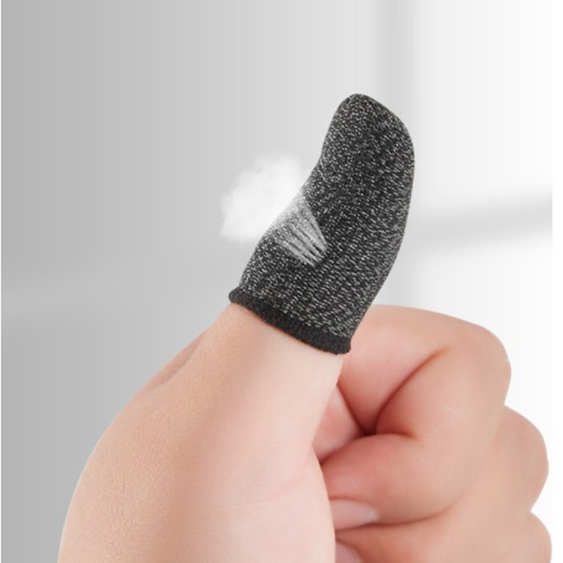 Set 2 Bọc Bảo Vệ Ngón Tay Chơi Game Thoáng Khí Chống Mồ Hôi Kèm Hộp Đựng | BigBuy360 - bigbuy360.vn