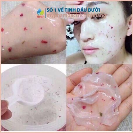 1kg Mặt nạ hoa hồng collagen làm trắng da, căng bóng và dưỡng ẩm cho làn da