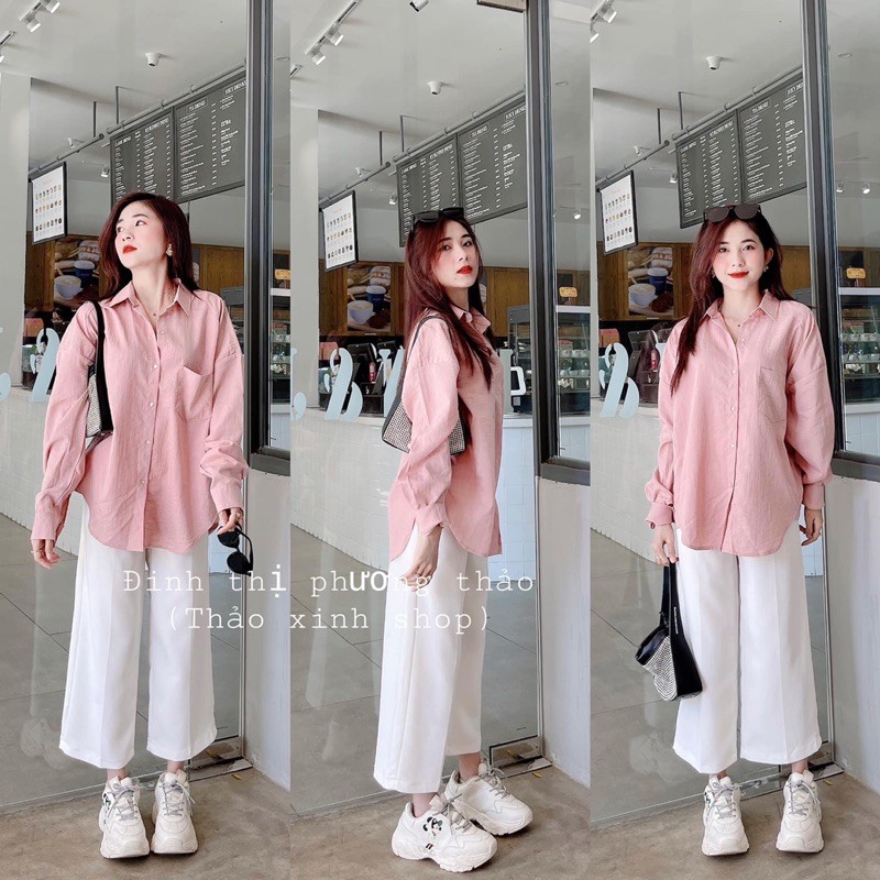 [Mã WASTCOOL giảm 15% tối đa 50K đơn 99K] SET ÁO SƠ MI MIX QUẦN ĐŨI DÀI 6 MÀU SIÊU HÓT | BigBuy360 - bigbuy360.vn