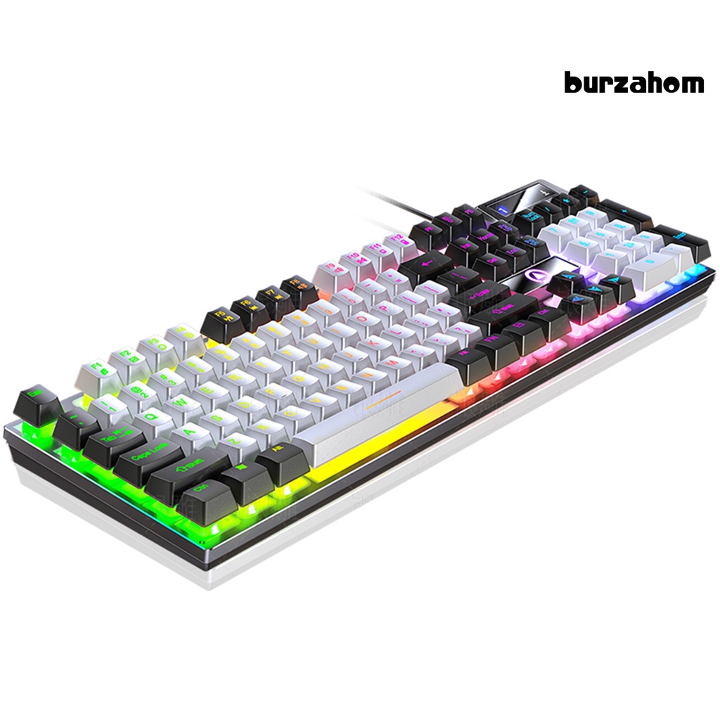 K500 Có Dây Đèn Nền Bàn Phím Cơ Khí Cảm Thấy Màu Sắc Phù Hợp Với 104 Phím Máy Tính E-thể thao Bàn Phím Chơi Game cho Máy Tính Để Bàn