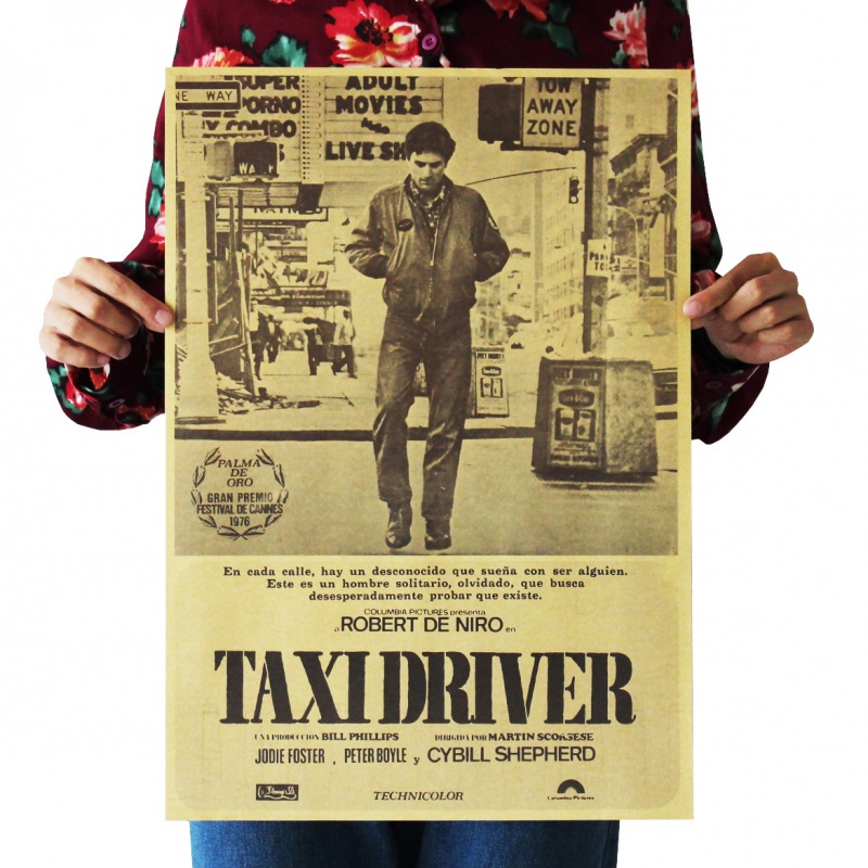 Poster Dán Tường Trang Trí Quán Cà Phê Phong Cách Vintage
