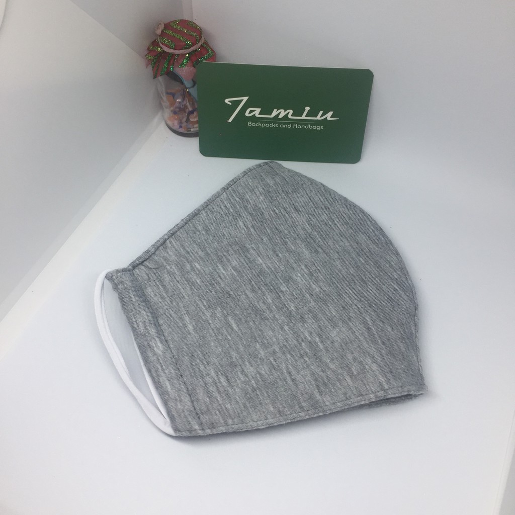 Khẩu trang vải trơn 3 lớp cao cấp | Có 17 màu | BigBuy360 - bigbuy360.vn