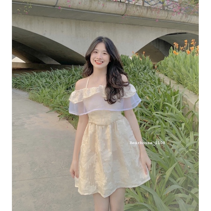 ❌ ĐẦM - VÁY YẾM TRỄ BÈO VAI GẤM * NABI *