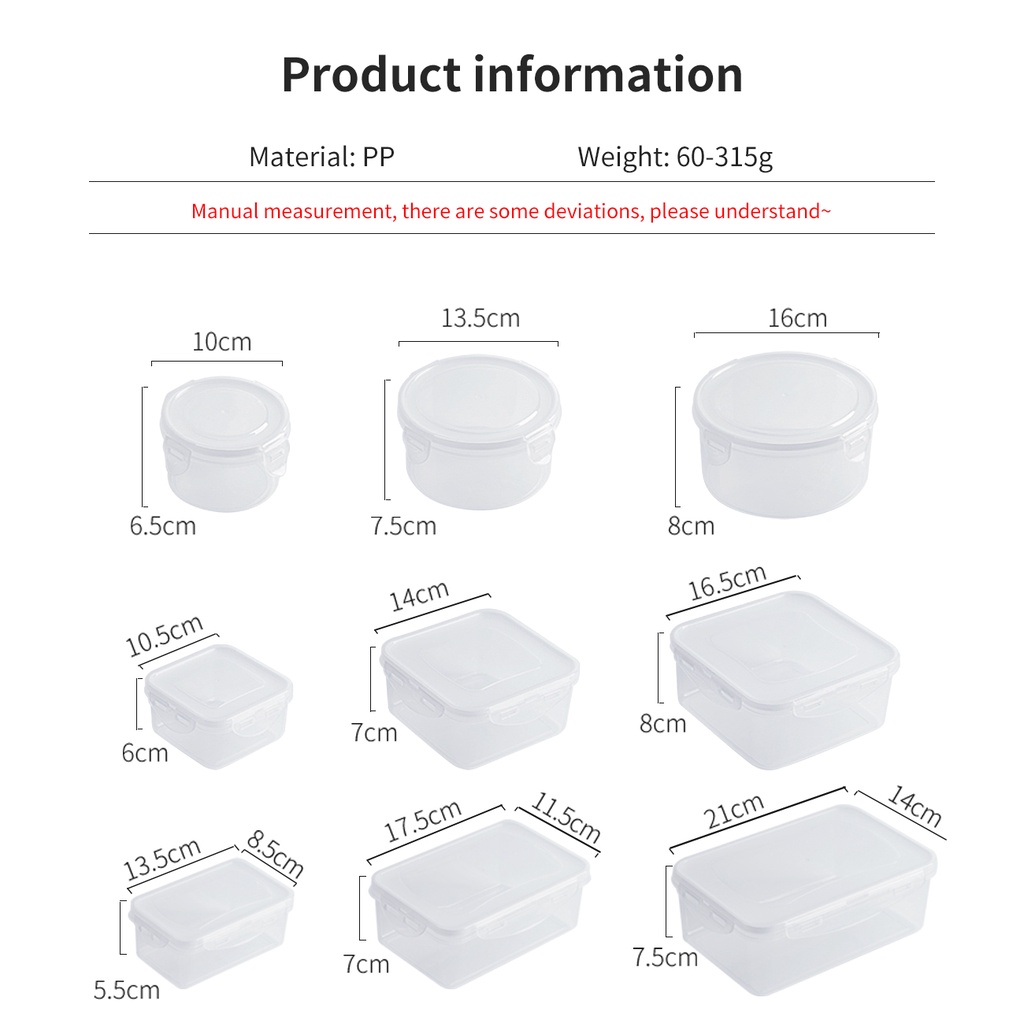 Hộp cơm Bằng Silicone PP Cấp Thực Phẩm An Toàn Chống Rò Rỉ