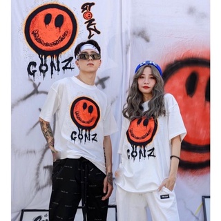 Áo phông mặt cười đỏ CON2 drew